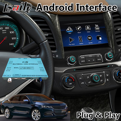 Interface Multimídia Lsailt Android Carplay para Sistema Mylink Chevrolet Impala LTZ LT 2014-2020