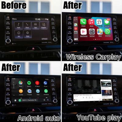 Toyota Harrier Venza Android 13 interface de vídeo multimídia 2019-presente carplay sem fio Android auto