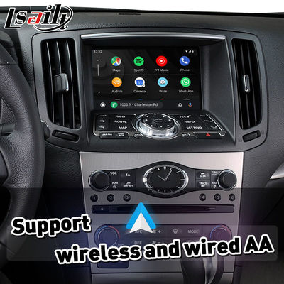 Interface sem fio Android Auto Carplay para 2008-2013 Infiniti G37X G25 G35 G37S G35x G25X G37