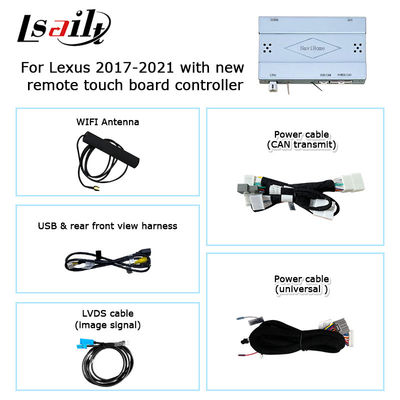 Lexus NX300 NX300h 2018 2021 sem fio carplay caixa de interface automática android