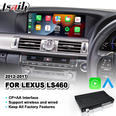 Auto Carplay relação sem fio de Android para o F-esporte 2012-2017 AWD de Lexus LS 460 600h LS460
