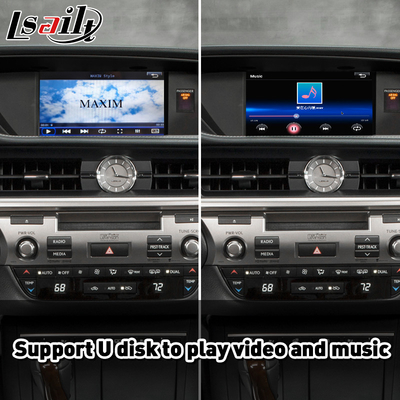 Interface sem fio Android Auto Carplay para Lexus ES 250 300H 350 200 Controle de mouse 2012-2018 ES250 ES350