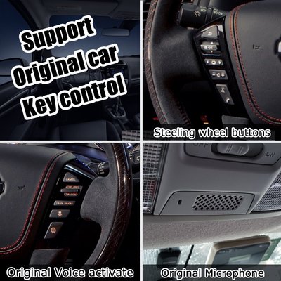 O OEM Carplay baseou a caixa do AI da relação de Android para Nissan Patrol Y62 2020