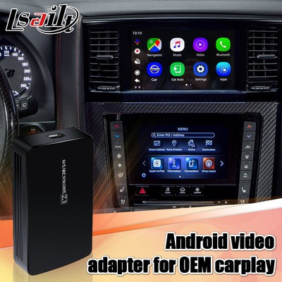 O OEM Carplay baseou a caixa do AI da relação de Android para Nissan Patrol Y62 2020