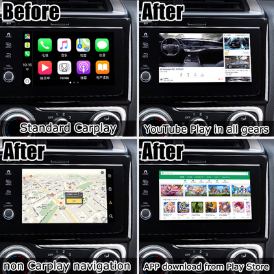 Caixa do AI da relação de Android com a fábrica original Carplay do OEM em Honda e em outros modelos do carro