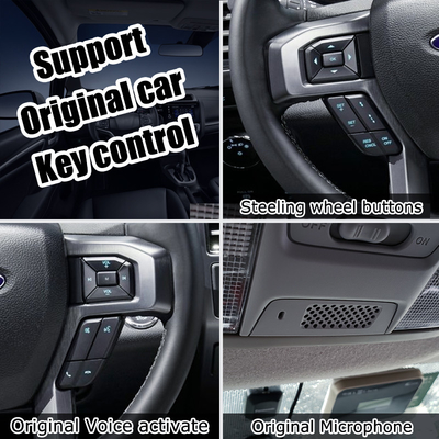 Caixa video do AI da relação dos multimédios de 64GB Android para carros de Ford SYNC3