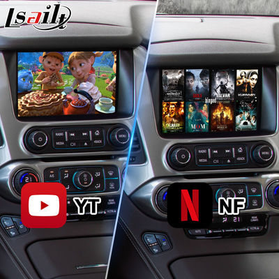 Interface de vídeo multimídia Lsailt Android Carplay para Chevrolet GMC Tahoe 2014-2019