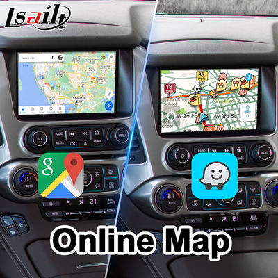 Interface de vídeo multimídia Lsailt Android Carplay para Chevrolet GMC Tahoe 2014-2019