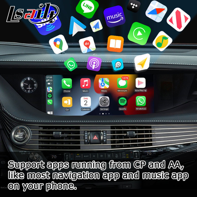 Tela do androide carplay sem fio de Lexus LS500 LS500h LS350 auto que espelha a relação