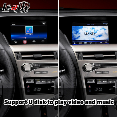 Interface Carplay de integração OEM Lsailt para Lexus RX450H RX350 RX270 RX F Sport Mouse Control 2012-2015
