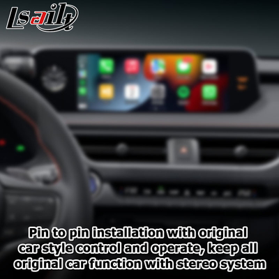 Tela do androide carplay sem fio de Lexus UX200 UX350h auto que espelha multi meios