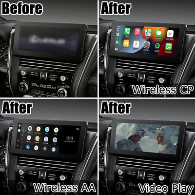 Automóvel sem fio de Android carplay para a projeção da tela de Lexus LM300h LM350 LM