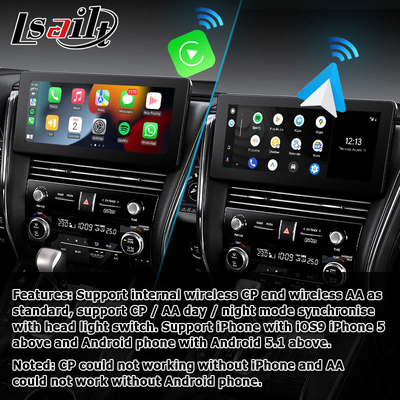 Automóvel sem fio de Android carplay para a projeção da tela de Lexus LM300h LM350 LM