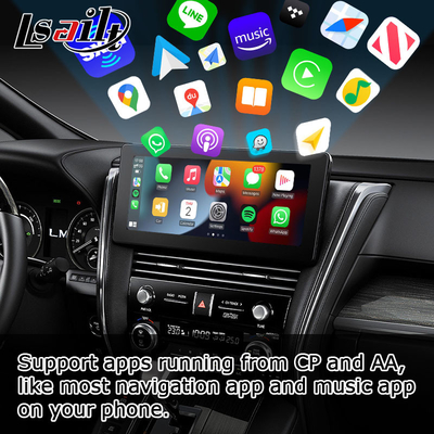 Automóvel sem fio de Android carplay para a projeção da tela de Lexus LM300h LM350 LM