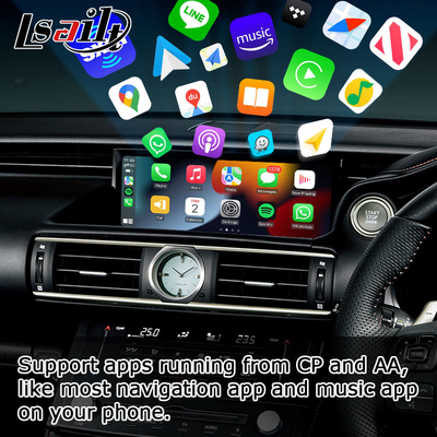 Rádio carplay para o automóvel do androide de Lexus RC RC350 RCF RC200t RC300h RC300