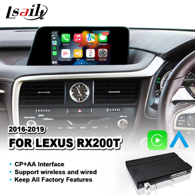 Interface de Carplay de Integração de Carro para Lexus RX200T RX350 RX300 RX Mouse Control 2016-2019