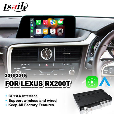 Interface de Carplay de Integração de Carro para Lexus RX200T RX350 RX300 RX Mouse Control 2016-2019