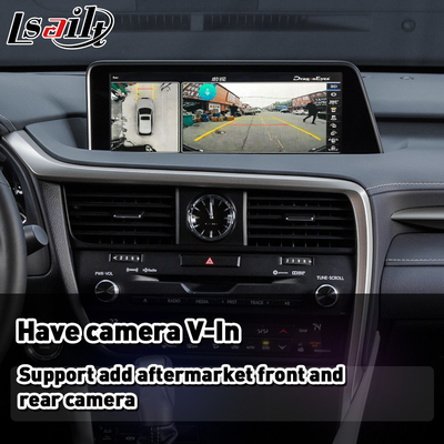 Lexus Carplay Android Auto Interface para RX450H RX350 RX 350 Controle do mouse 2016-2019