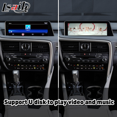 Lexus Carplay Android Auto Interface para RX450H RX350 RX 350 Controle do mouse 2016-2019