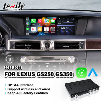Auto Carplay relação sem fio de Android para Lexus GS250 GS350 GS 350 2012-2015