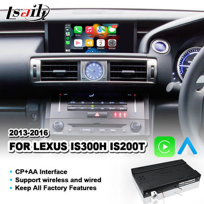 Lsailt OEM Integration Carplay Interface para Lexus IS300H IS200T IS 300h Controle de mouse 2013-2016