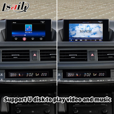 Android Auto Carplay Interface para Lexus CT200H CT 200h Controle de mouse 2014-2017