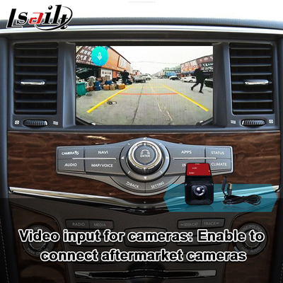 Relação para Nissan Armada, procura de Lsailt CarPlay, descobridor com automóvel de Android, tela original da elevação