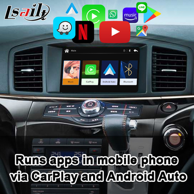 Nissan CarPlay Interface com automóvel de Android, YouTube, Spotify para Elgrand, patrulha, armada, descobridor