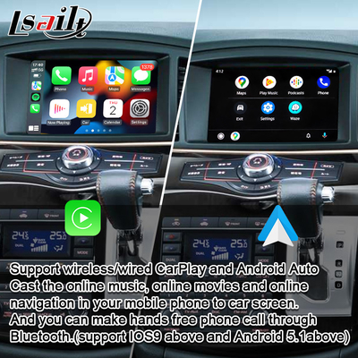 Nissan CarPlay Interface com automóvel de Android, YouTube, Spotify para Elgrand, patrulha, armada, descobridor