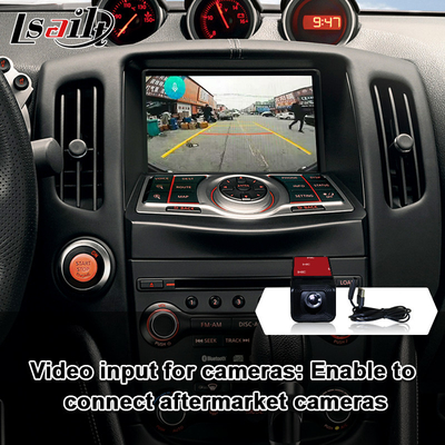 Auto CarPlay relação de Android para câmeras da parte traseira do apoio de Infiniti QX do descobridor de Nissan 370Z