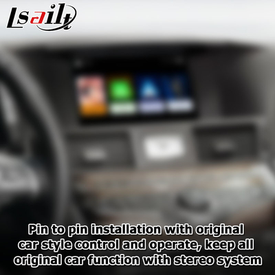 Tela do telefone do androide carplay sem fio de Infiniti Q70 auto que espelha a caixa dos meios da projeção por Lsailt