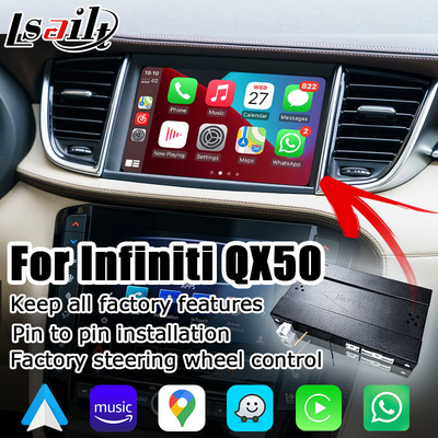 Caixa sem fio dos meios de Carplay Android auto para a elevação 2018 do OEM de Infiniti QX50