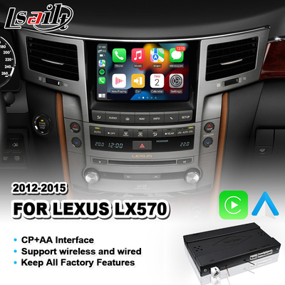 Carplay Interface para 2012-2015 Lexus LX570 LX 570 com Wireless Android Auto