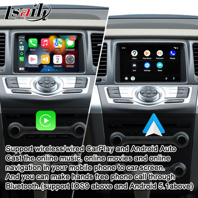 Relação de CarPlay para os máximos GT-r de Nissan Murano Z51 2010-2019 com sistema Linux por Lsailt