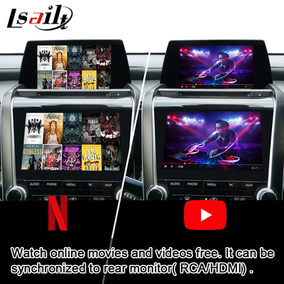 Relação video OEM-integrada com CarPlay sem fio, automóvel dos multimédios de Android de Android, YouTube