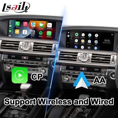 Relação video dos multimédios de Lsailt Android para o F-esporte 2012-2017 AWD de Lexus LS460 LS600h LS