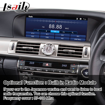 Relação video dos multimédios de Lsailt Android para o F-esporte 2012-2017 AWD de Lexus LS460 LS600h LS