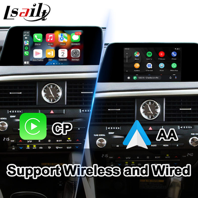 Lsailt Android Multimédia Interface para Lexus RX200T RX350 RX300 RX Mouse Control 2016-2019
