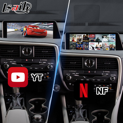 Lsailt Android Carplay Interface para Lexus RX 450h 200T 350 450L 350L 300 F Sport 2016-2019