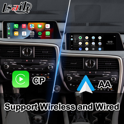 Lsailt Android Carplay Interface para Lexus RX 450h 200T 350 450L 350L 300 F Sport 2016-2019