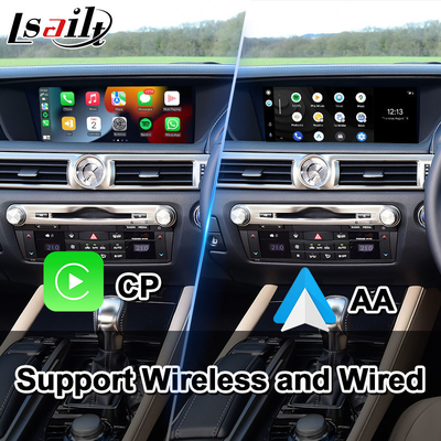 Lsailt Android Car Multimedia Interface para Lexus GS300h GS200t GS350 GS450h GSF GS L10 2016-2020