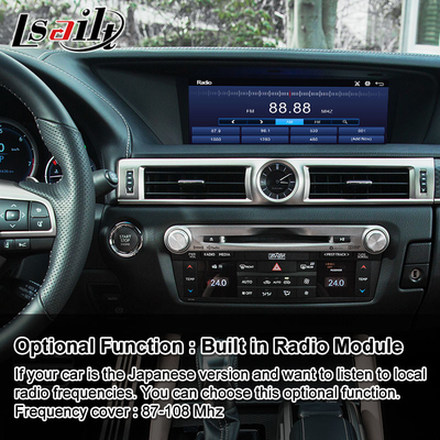Lsailt Lexus Interface de vídeo para GS350 GS200t GS300h GS450h AWD F Sport 2016-2020