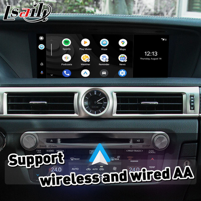 Android Auto & Carplay Interface para Lexus GS 350 200t 300h 450h AWD F Sport 2016-2020