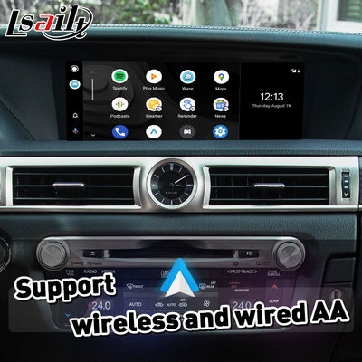 Lsailt Android Auto Carplay Interface para Lexus GS350 GS200t GS300h GS450h AWD F Sport 2016-2020