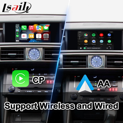 Lsailt Android Multimédia Interface para Lexus IS 300h 250 350 200t 300 AWD F Sport XE30 2013-2016