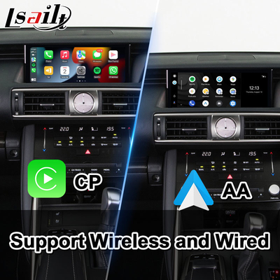 Lsailt Android Carplay Interface para Lexus IS200T IS300H IS350 IS300 F Sport AWD IS XE30 2017-2020