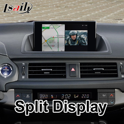 Lsailt Android Interface de vídeo para Lexus CT200h CT F Sport Mouse Control 2014-2017