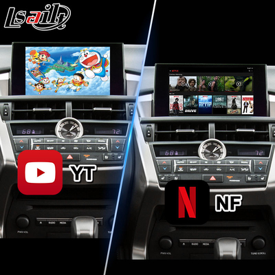 Lsailt Android Multimédia Interface de vídeo para Lexus NX300h NX200t NX F-Sport Touchpad Control 2014-2017