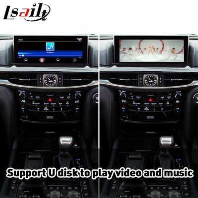 CP sem fio AA Android Auto Carplay Interface para Lexus LX 450d 570 570s VDJ200 J200 2016-2021