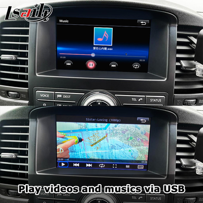 Interface CarPlay sem fio para Nissan Pathfinder R51 Navara D40 2013-2016 Android Auto, CarLife, Mirror Link